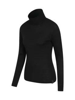 Mountain Warehouse Black Womens Merino Thermal Top