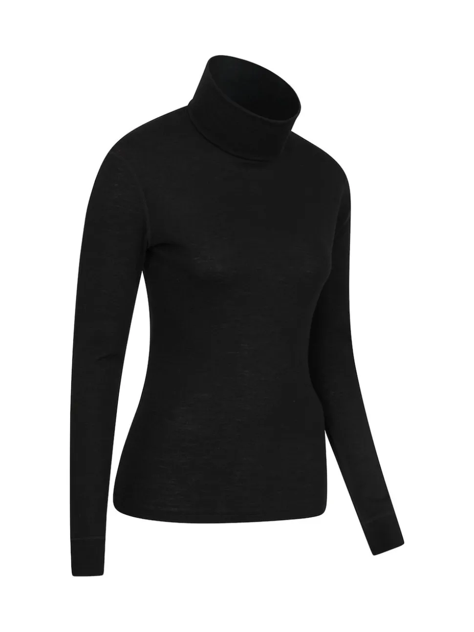 Mountain Warehouse Black Womens Merino Thermal Top