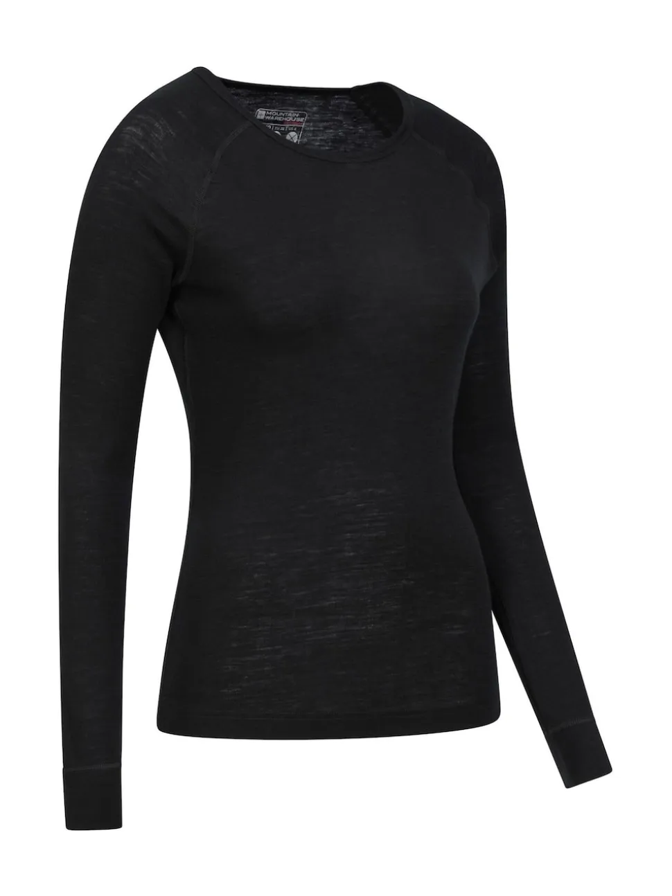 Mountain Warehouse Black Womens Merino II Thermal Top
