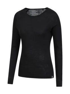 Mountain Warehouse Black Womens Merino II Thermal Top