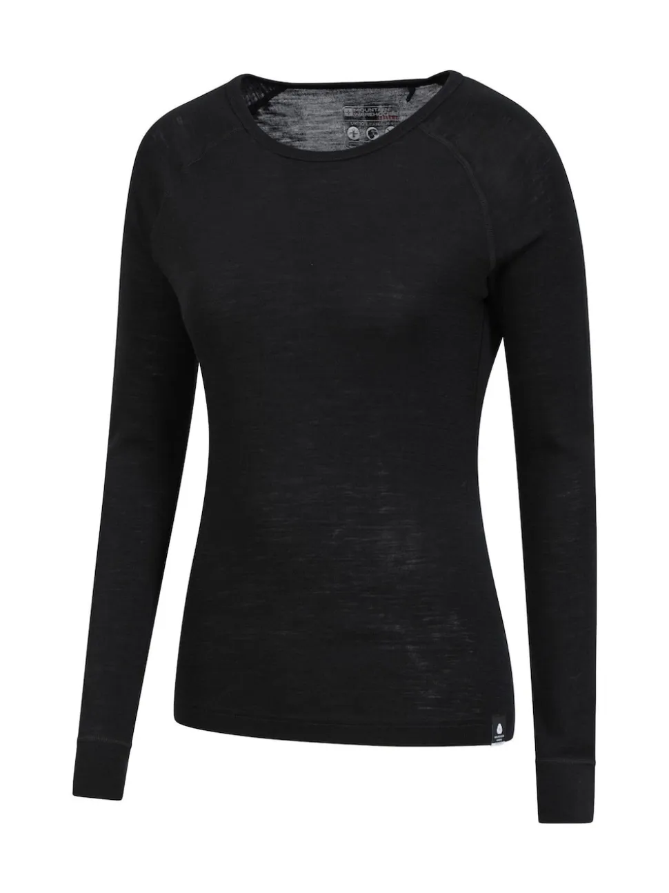 Mountain Warehouse Black Womens Merino II Thermal Top