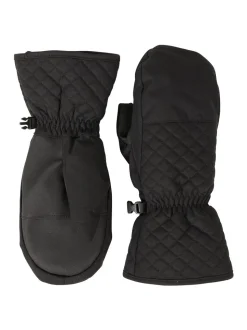 Mountain Warehouse Black Arctic Mist Womens Waterproof Ski Mittens