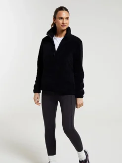 Mountain Warehouse Black Teddy Womens Fleece