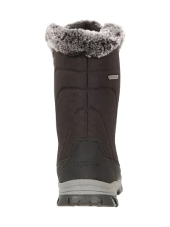 Mountain Warehouse Black Womens Ohio Snow Boots