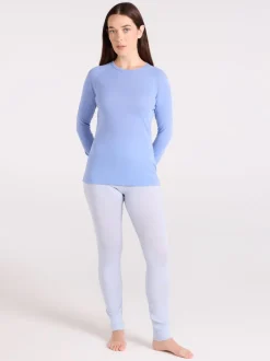 Mountain Warehouse Blue Chrome Merino II Quick Drying Thermal Base Layer Joggers