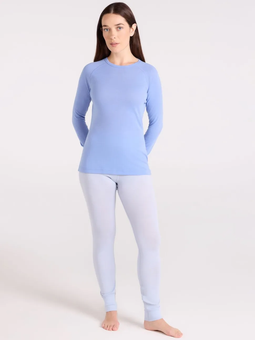 Mountain Warehouse Blue Chrome Merino II Quick Drying Thermal Base Layer Joggers