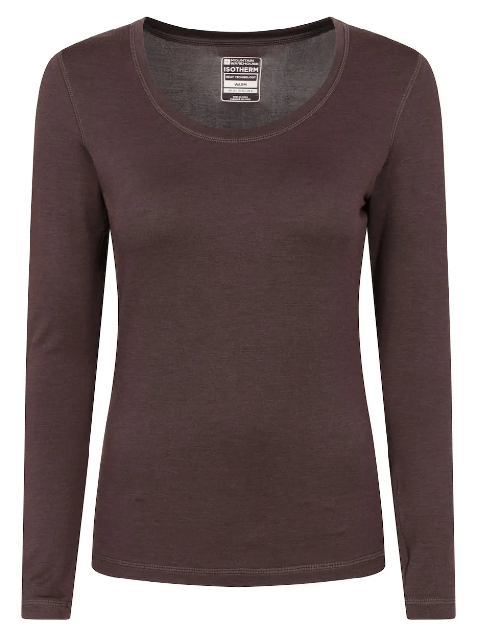 Mountain Warehouse Brown Keep The Heat Quick Drying Thermal Top