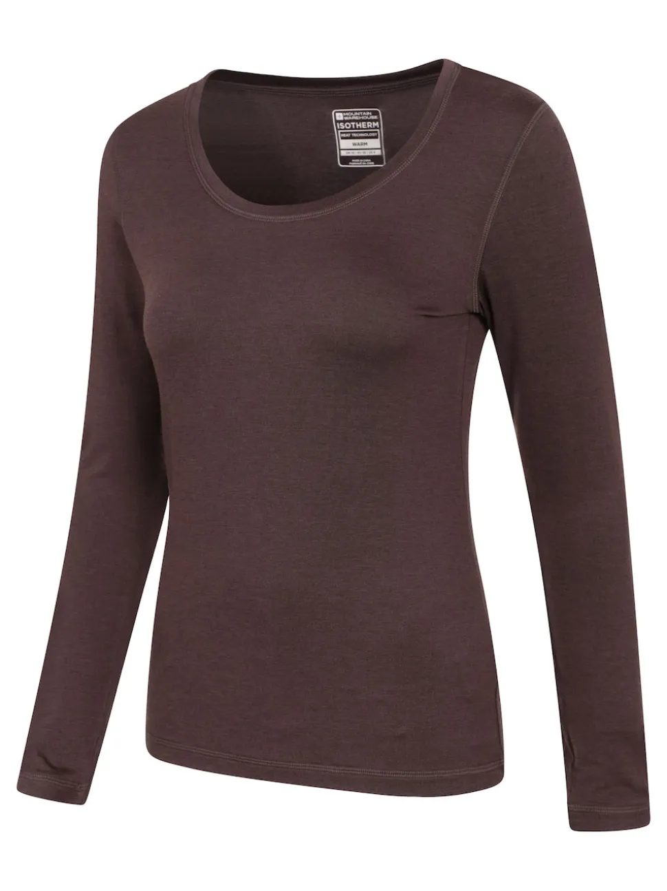Mountain Warehouse Brown Keep The Heat Quick Drying Thermal Top