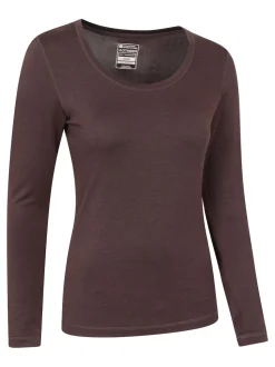 Mountain Warehouse Brown Keep The Heat Quick Drying Thermal Top