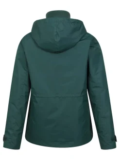 Mountain Warehouse Green Womens Fell 3-in-1 Water Resistant Jacket