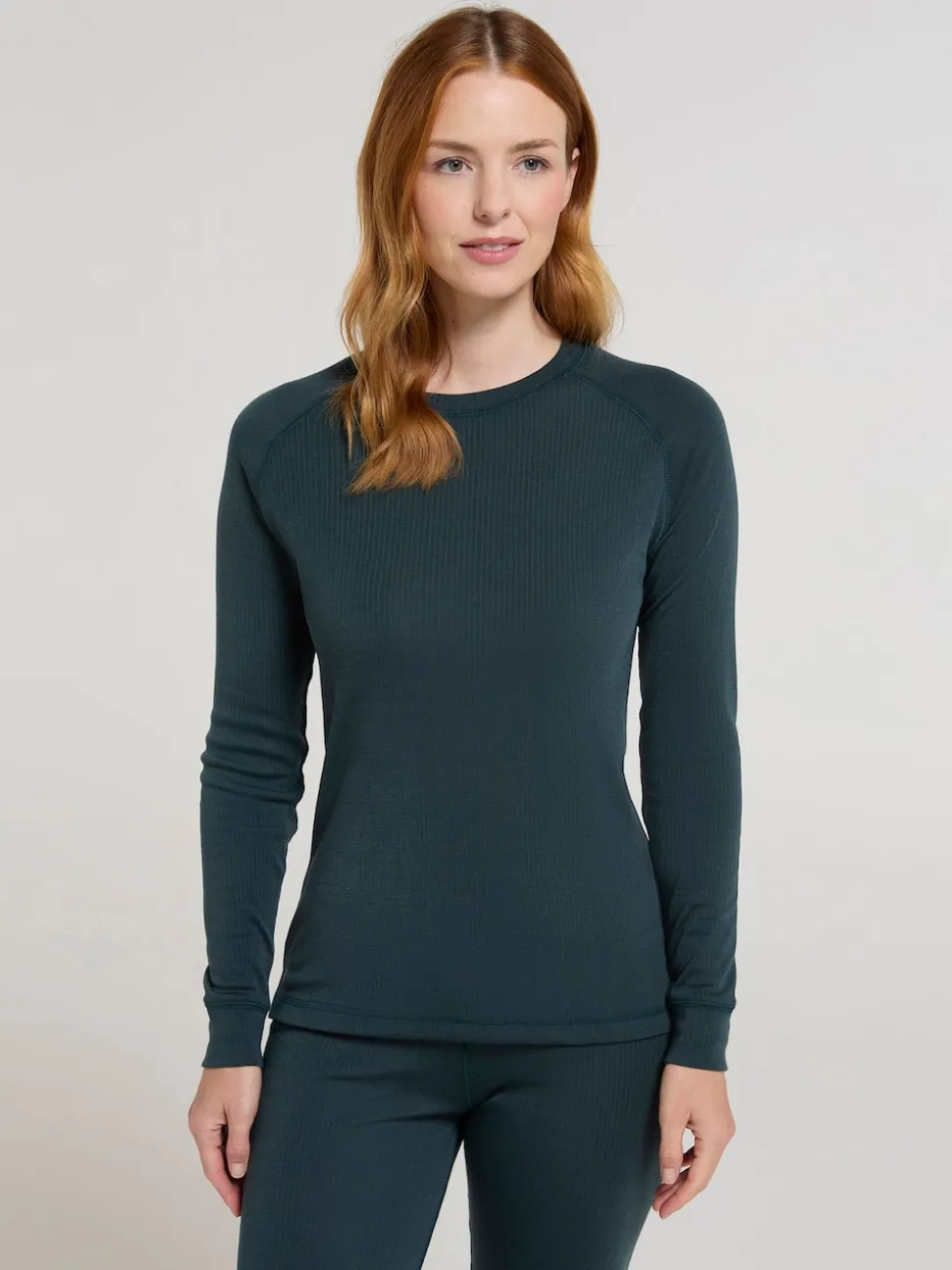 Mountain Warehouse Green Talus Womens Round Neck Thermal Top