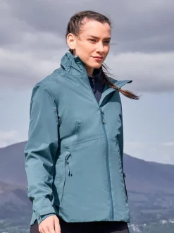 Mountain Warehouse Green Womens Vancouver II Waterproof Jacket