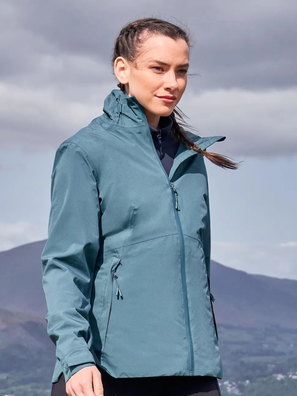 Mountain Warehouse Green Womens Vancouver II Waterproof Jacket