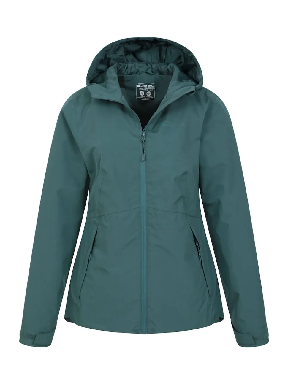 Mountain Warehouse Green Womens Vancouver II Waterproof Jacket