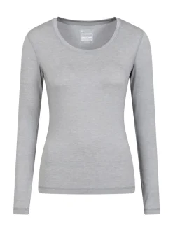 Mountain Warehouse Grey Keep The Heat Quick Drying Thermal Top