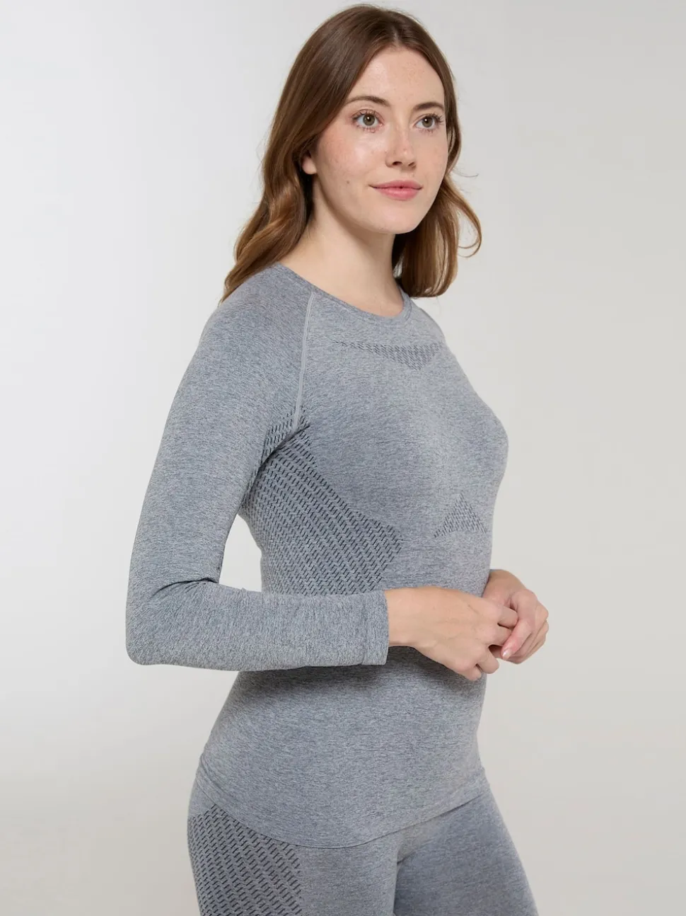 Mountain Warehouse Grey Off Piste II Thermal Top