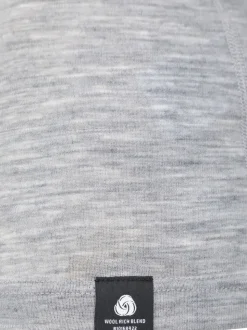 Mountain Warehouse Grey Womens Merino Zip Neck Thermal Top