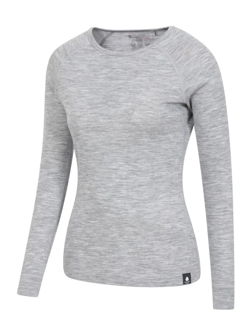 Mountain Warehouse Grey Womens Merino II Thermal Top