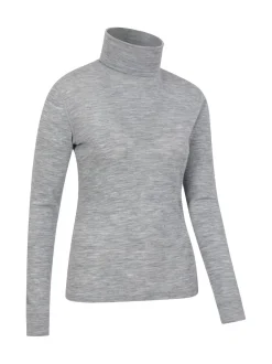 Mountain Warehouse Grey Womens Merino Thermal Top