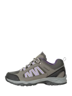 Mountain Warehouse Grey Womens Path Waterproof Walking Shoes