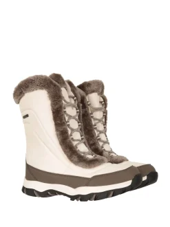 Mountain Warehouse Natural Womens Exodus Water Resistant Snow Softshell Boots