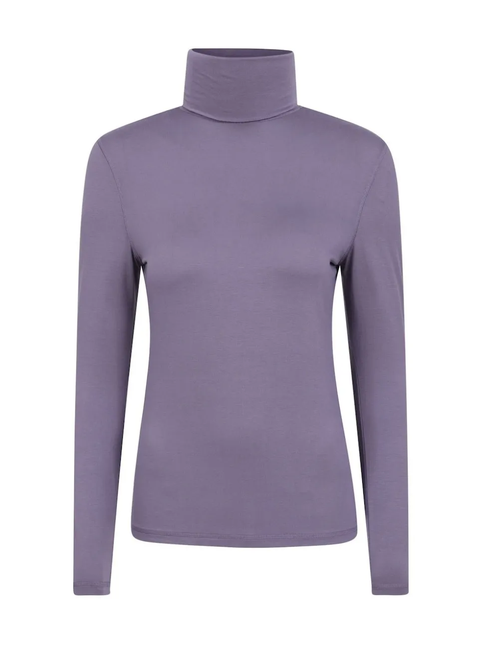 Mountain Warehouse Purple Keep The Heat Womens Roll Neck Thermals