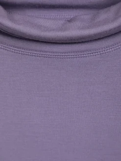 Mountain Warehouse Purple Keep The Heat Womens Roll Neck Thermals