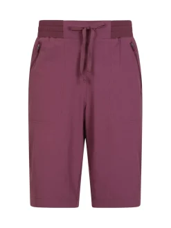 Mountain Warehouse Purple Womens Explorer Long Shorts