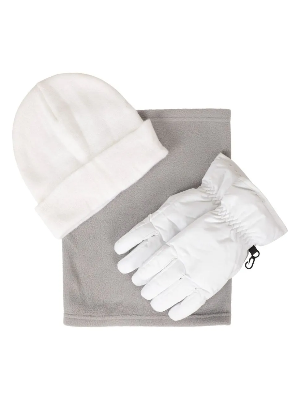 Mountain Warehouse White Womens Snow Winter Accessories Set