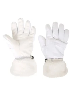 Mountain Warehouse White Womens Parallax Waterproof Ski Gloves