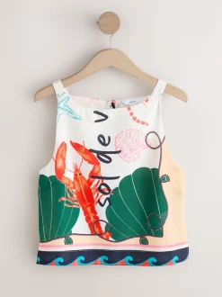 Multi Button Back Shell Top