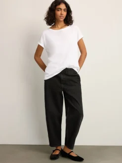 Multi Cap Sleeve 100% Cotton T-Shirts 7 Pack