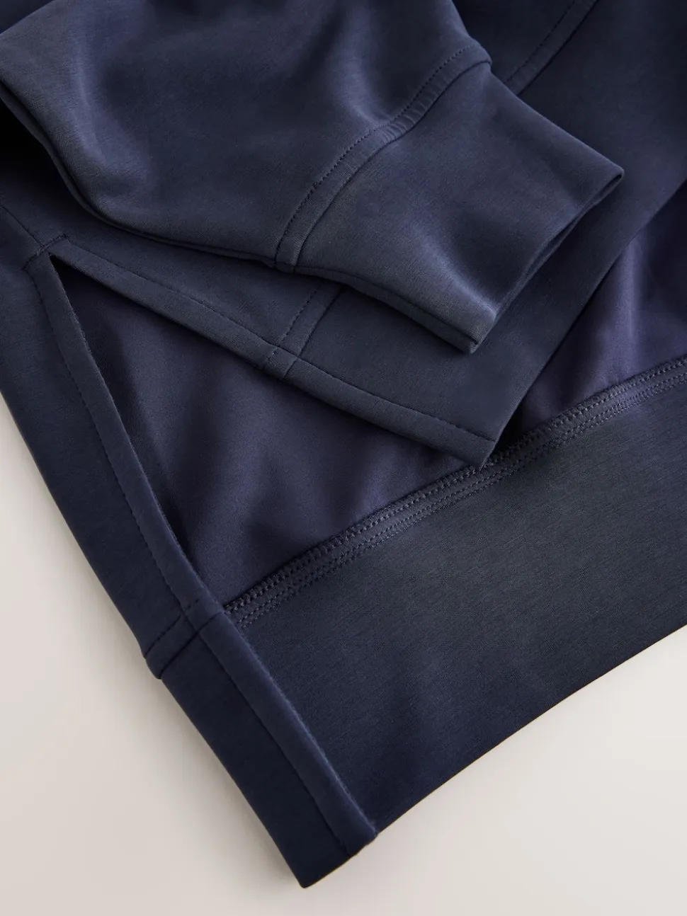 Navy Active Modal Supersoft Cowl Neck Jumper