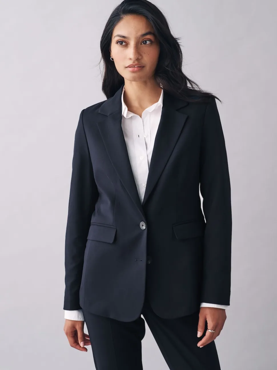Navy Blue Heavy Duty Tailored Blazer