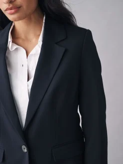 Navy Blue Heavy Duty Tailored Blazer