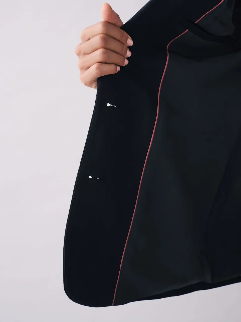 Navy Blue Heavy Duty Tailored Blazer