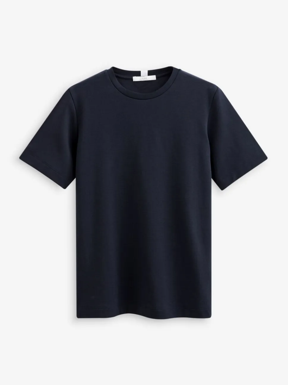 Navy Blue Heavyweight Short Sleeve Crew Neck T-Shirt