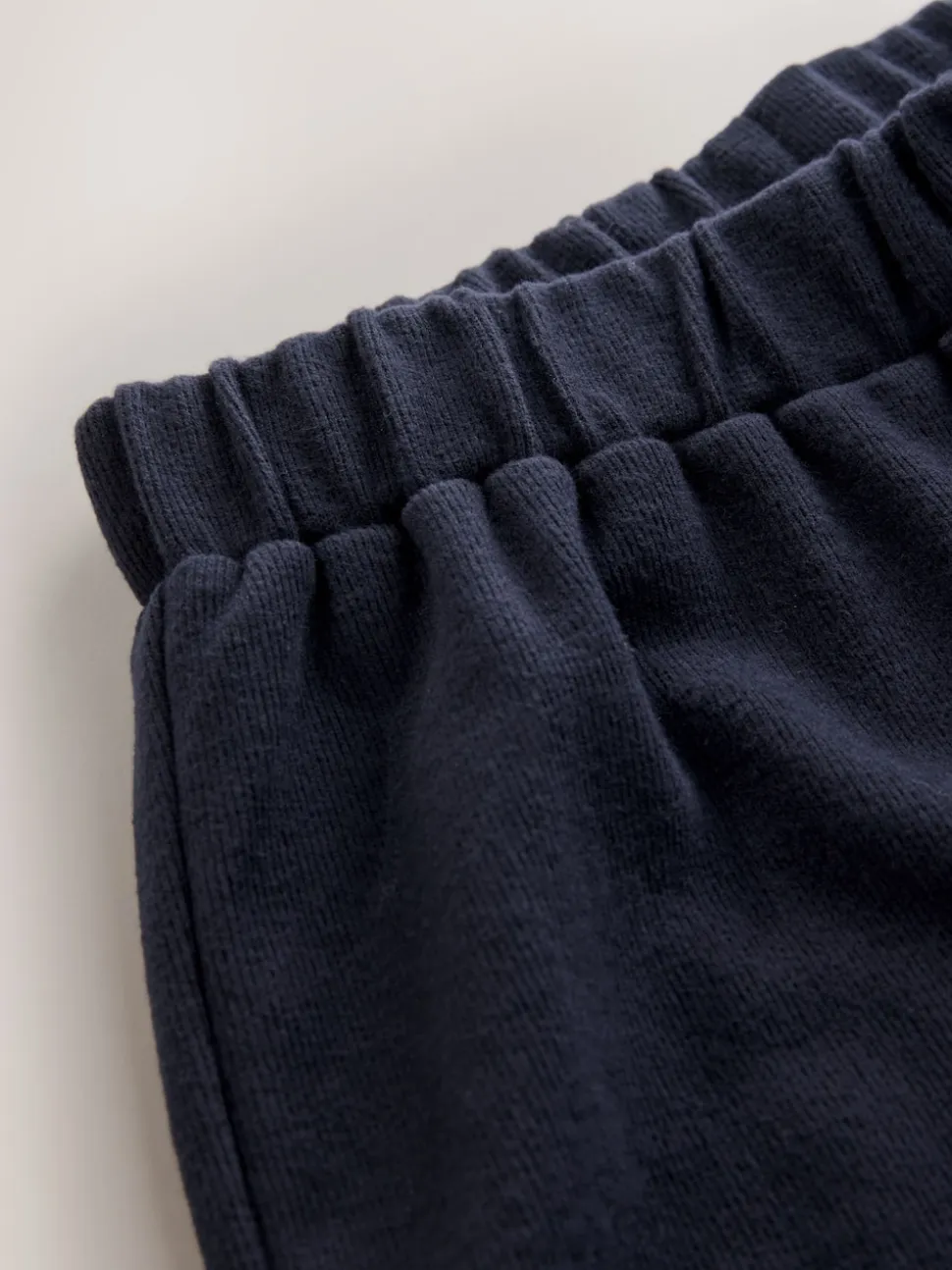 Navy Blue Maternity Cosy Wide Leg Trousers