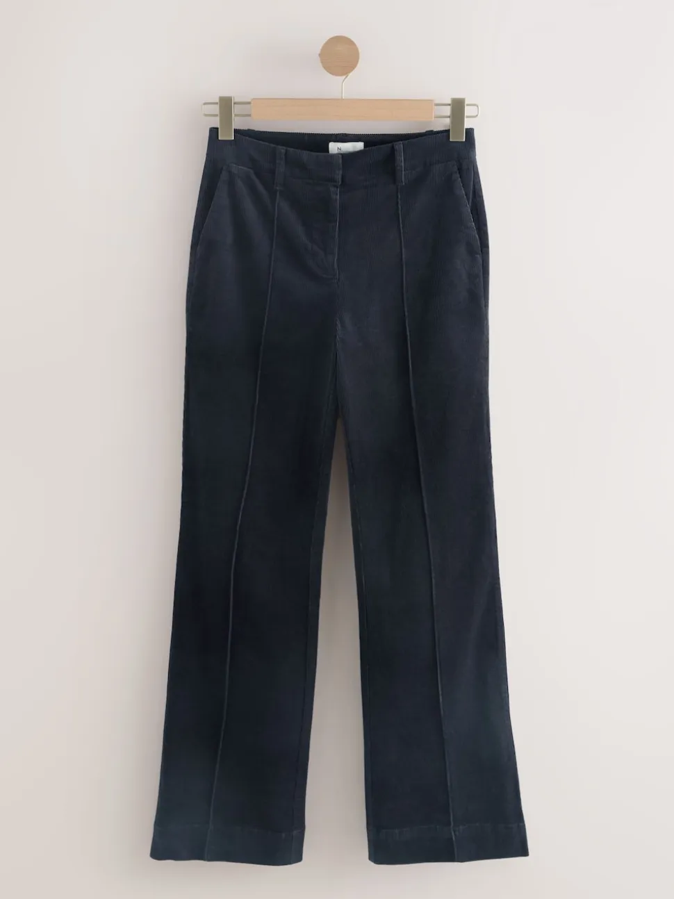 Navy Blue N. Premium Cord Bootcut Trousers