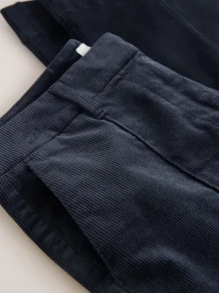 Navy Blue N. Premium Cord Bootcut Trousers