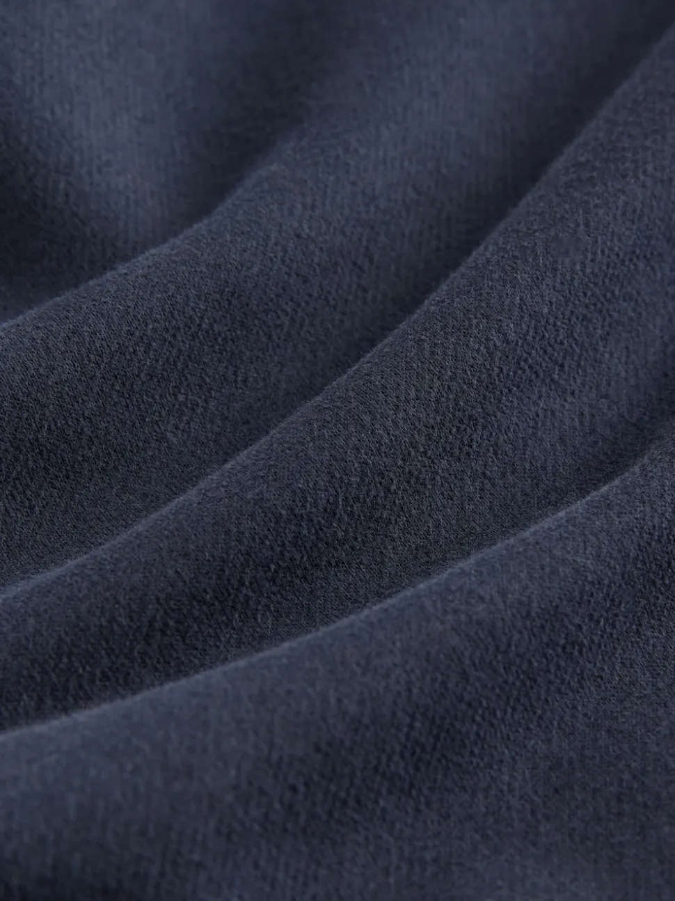Navy Blue Relaxed Fit Essentials Longline Sweatshirt with Pockets