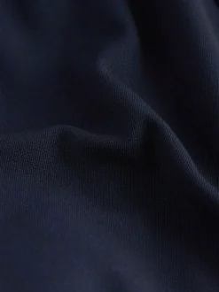 Navy Blue Sculpting Military Trousers