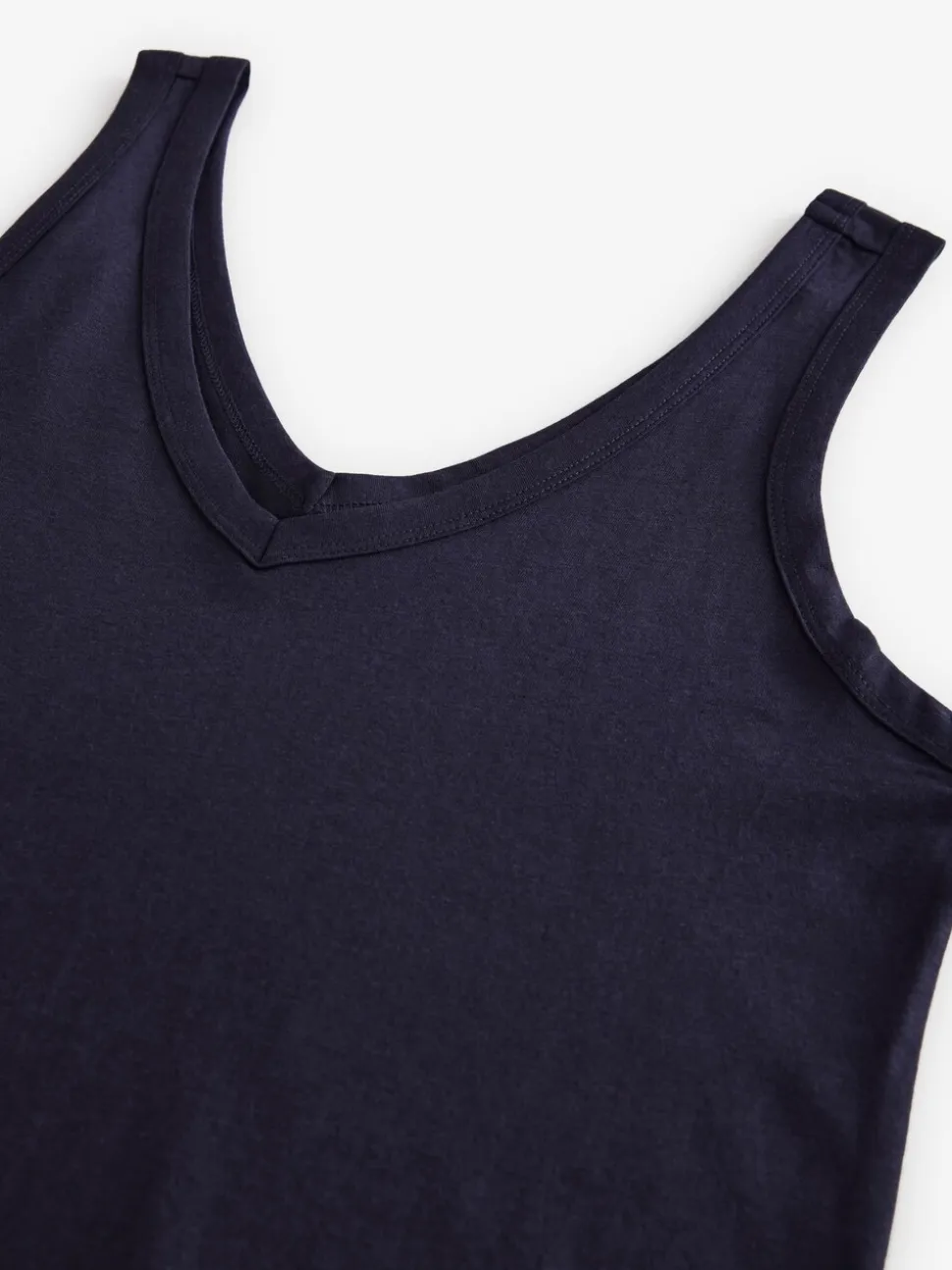 Navy Modal Slouch Vest
