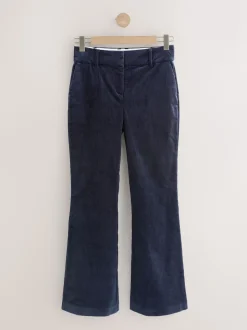 Navy N. Premium Cord Bootcut Trousers