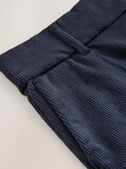Navy N. Premium Cord Bootcut Trousers