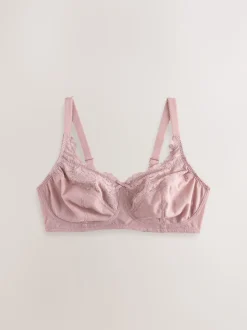 Navy/Berry/Pink Total Support Full Cup Lace Ultimate Comfort Bras 3 Pack