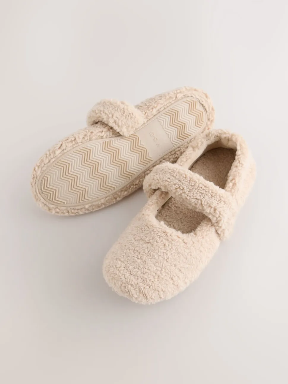 Neutral Borg Ballet Slippers