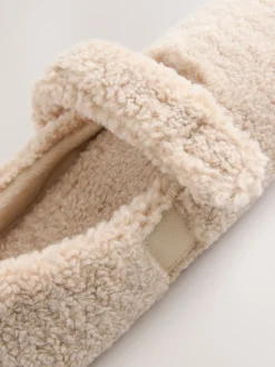 Neutral Borg Ballet Slippers
