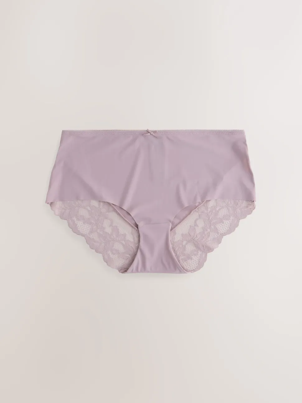 Neutral Midi No VPL Lace Back Briefs 5 Pack