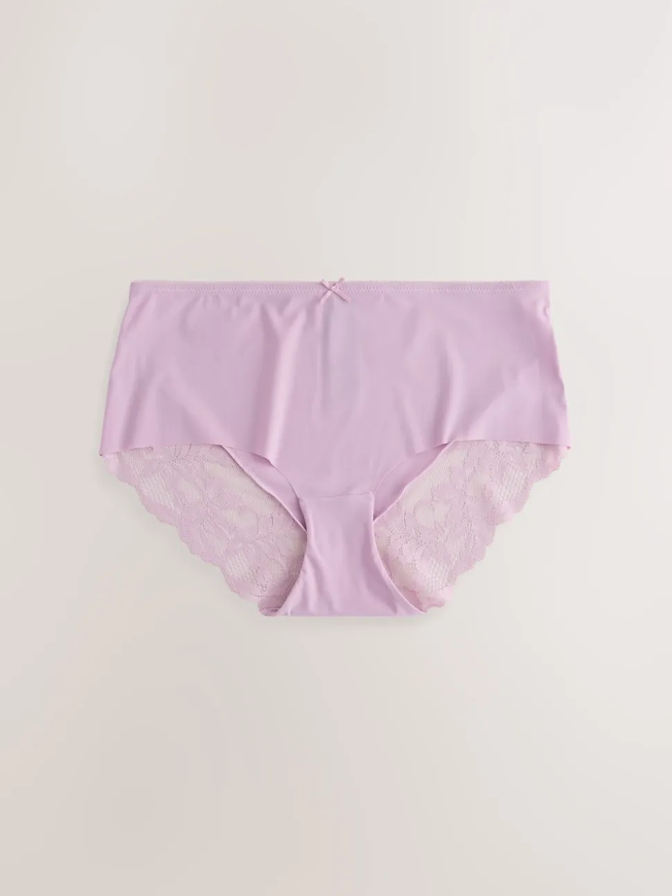 Neutral Midi No VPL Lace Back Briefs 5 Pack